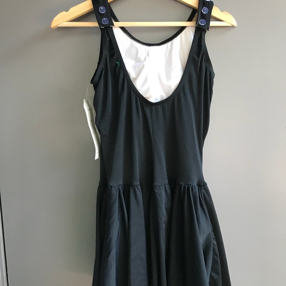 💕SALE NWT Jadee Black skirted one piece - Picture 3 of 7